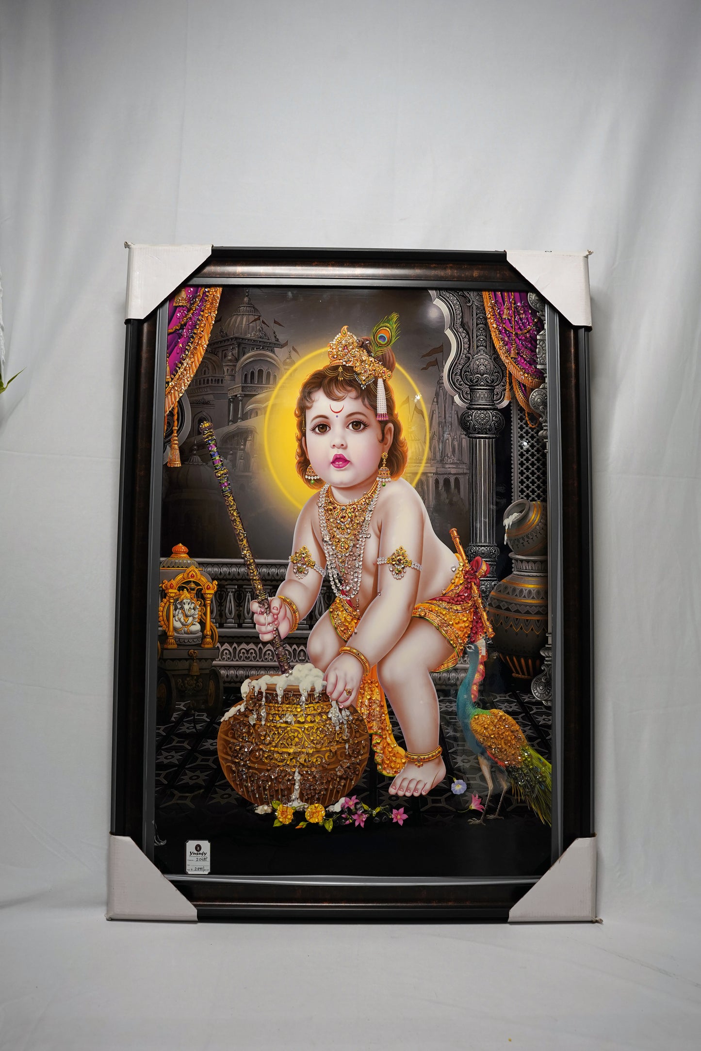 Krishna Blessings Wall Painting