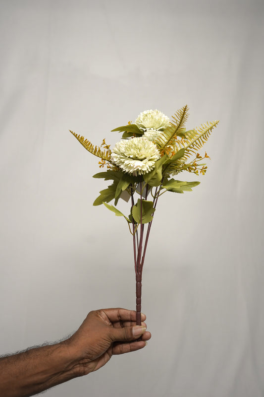 Elegant White Chrysanthemum Flower