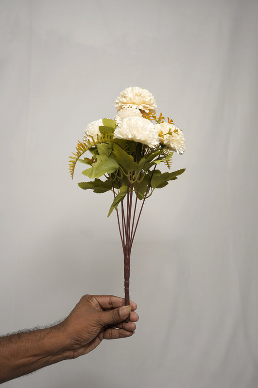 White Carnation Bunch