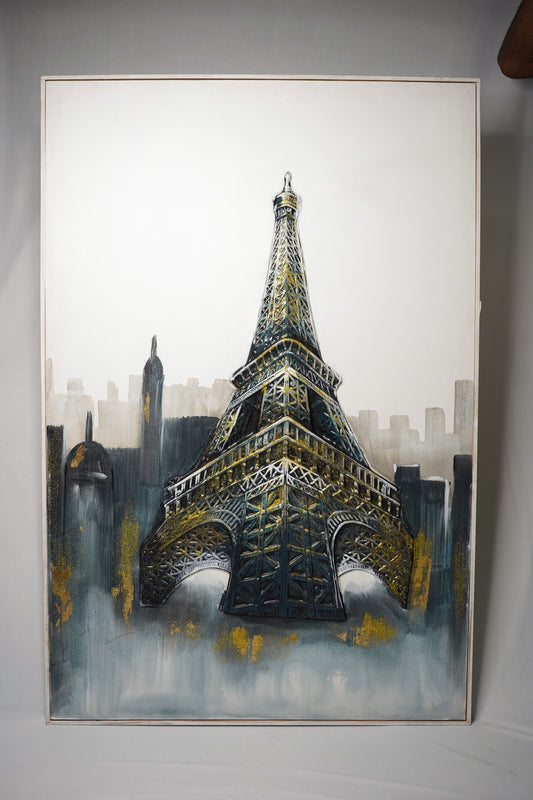 Paris Eiffel Tower Wall Painting