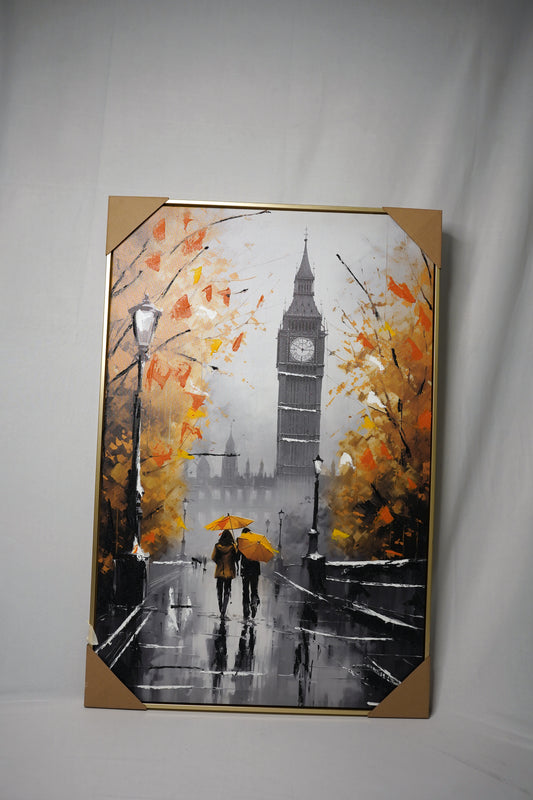 Floral Charm Wall Painting