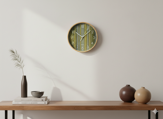 Country Cotage Wall Clock