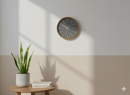 Mordern Minimalist Wall Clock