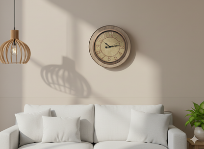 Timeless Beauty Wall Clock