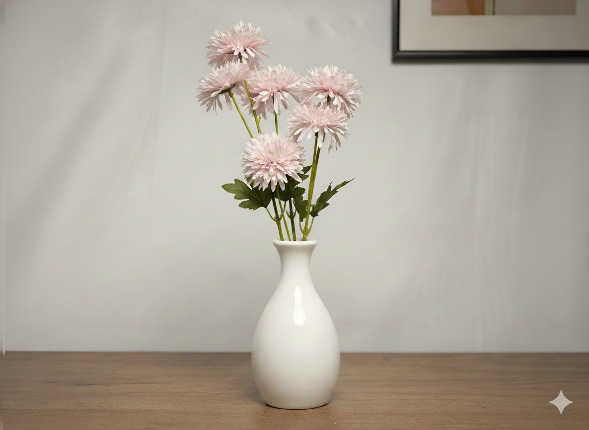 Soft Lilac Artificial Flower Stick