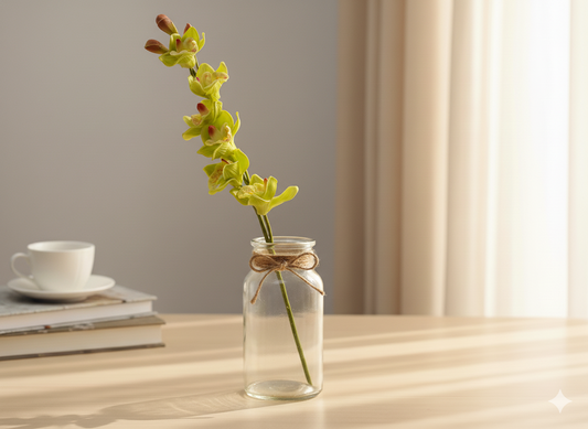 Elegant Orchid Artificial Flower Stick