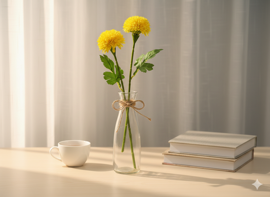 Golden Glow Gerbera Stick