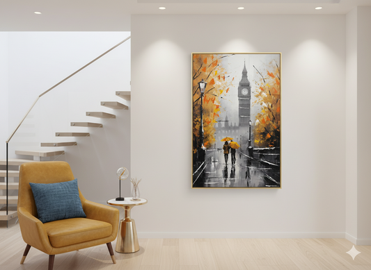 Floral Charm Wall Painting