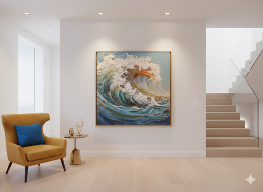 Pastel Dreams Wall Painting