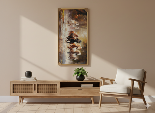 Subtle Beauty Wall Painting