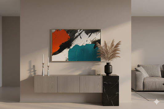 Soft Tones Wall Painting