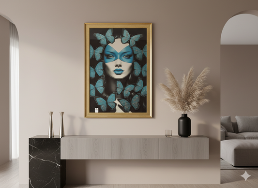 Subtle Beauty Wall Painting