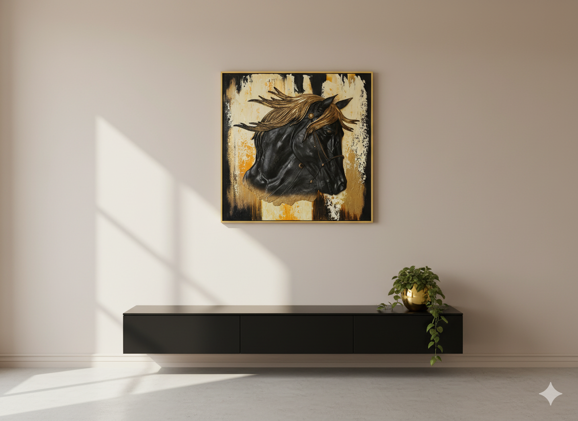 Minimal Lines Wall Painting
