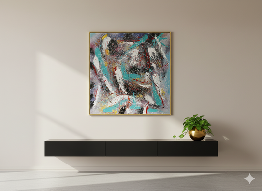 Color Splash Wall Painting