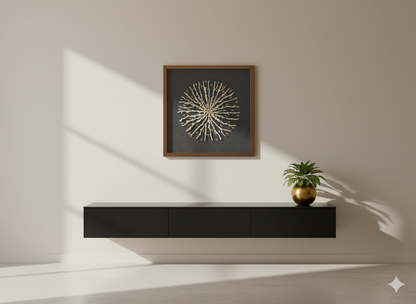 Modern Geometry Wall Painting