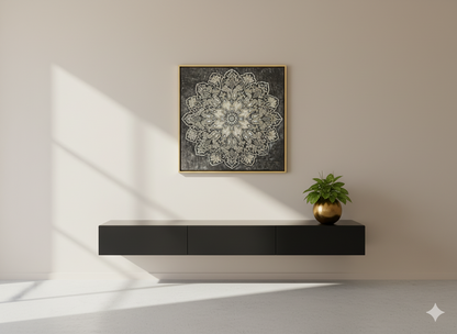 Vibrant Energy Wall Painting