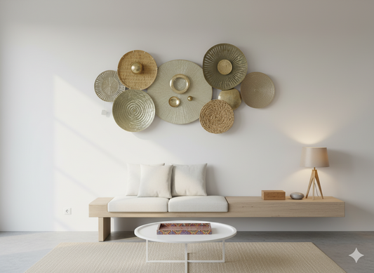 Elegant Space Metal Wall Art