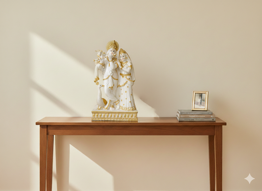 Divine Harmony Radha Krishna Idol