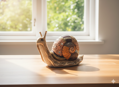 Serene Snail Table Décor