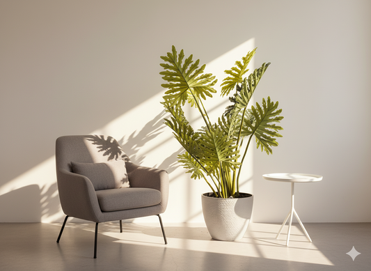 Tropical Split Leaf Artificial Plant
