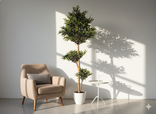 Evergreen Dual Stem Artificial Plant