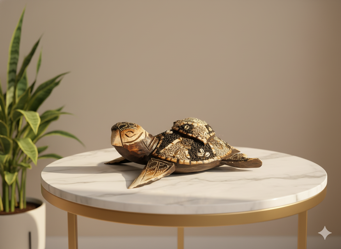 Elegant Aura Turtle Idol