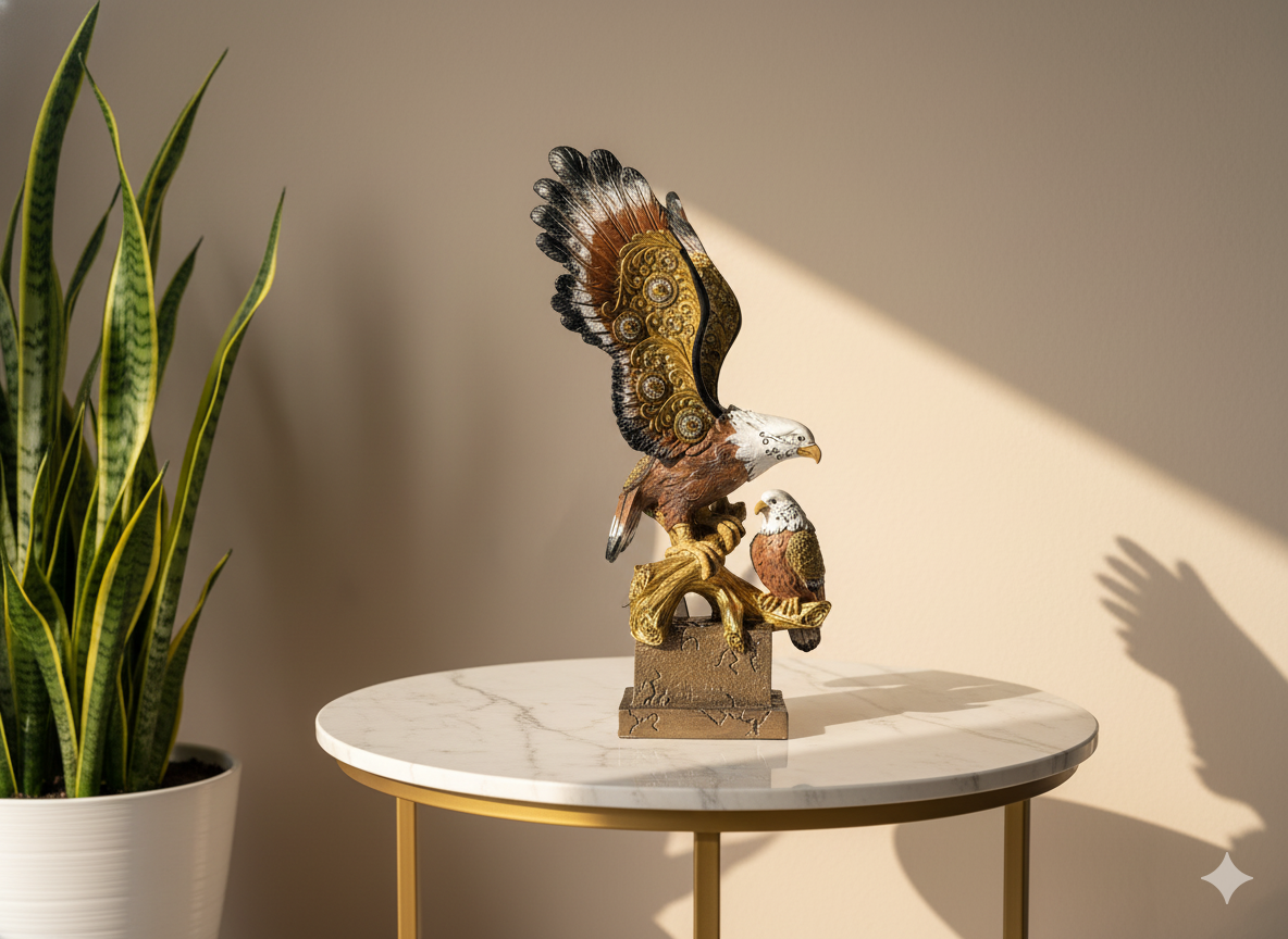 Elegant Bird of Peace Statue